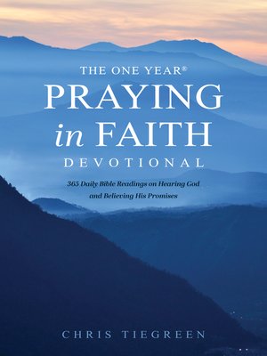 cover image of The One Year Praying in Faith Devotional